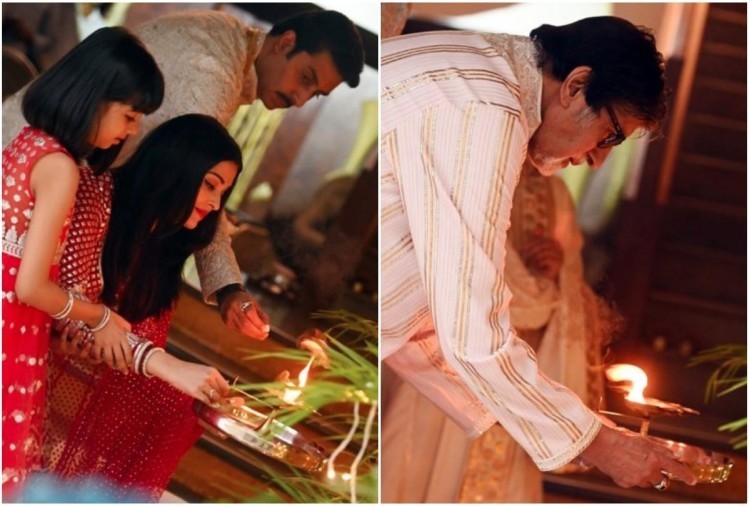 Bachchan family diwali pooja