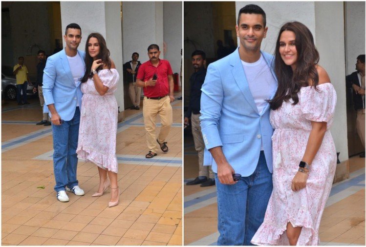 Neha Dhupia and Angad Bedi
