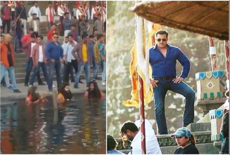 Salman Khan Dabangg 3 set