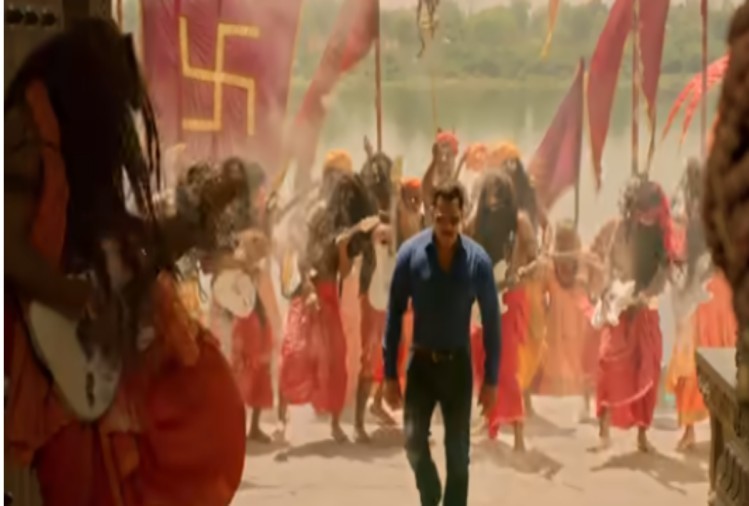 Salman Khan Dabangg 3 song scene