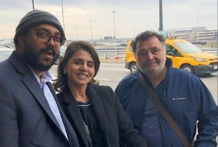 Neetu Kapoor and Rishi Kapoor
