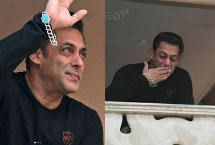 Seeing thousands of fans outside the house, Salman cried. Said – ‘Now what is left is to become a father’