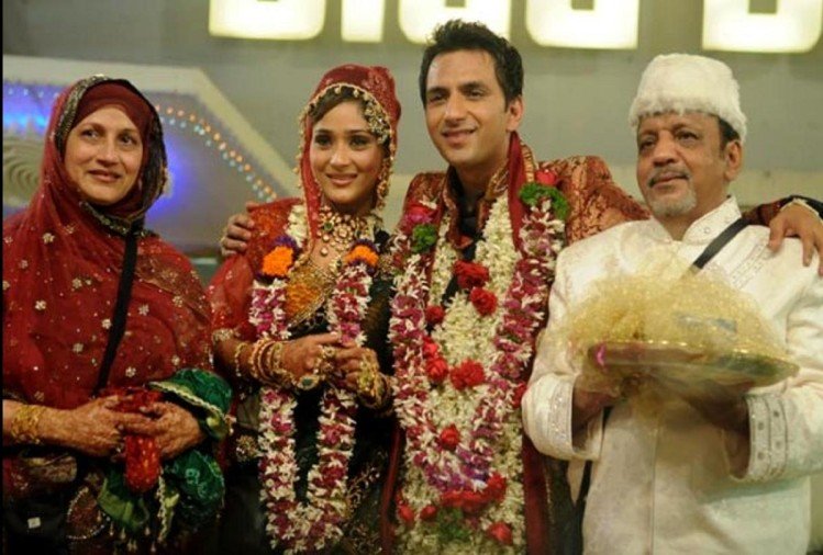 Sara khan and Ali Merchant