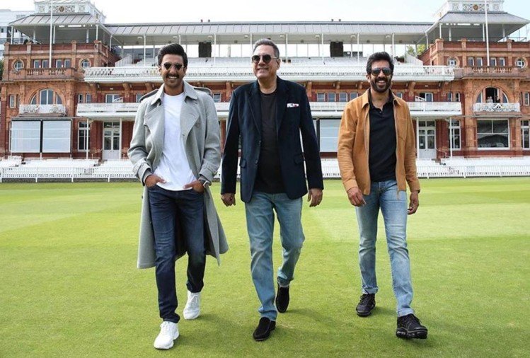 Ranveer Singh, Boman Irani and Kabir Khan