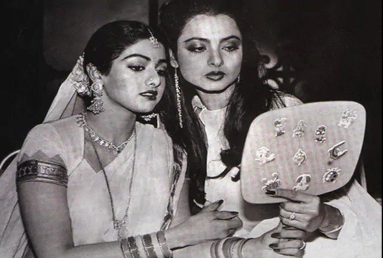 Rekha, sridevi