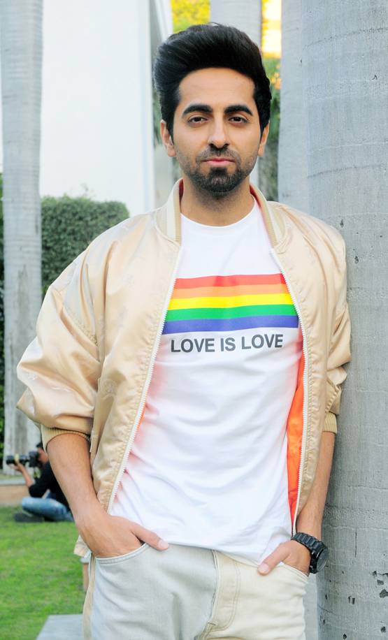 Ayushman Khurana, a mare, went out on the streets of Delhi