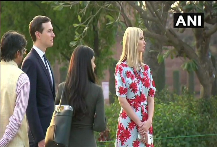 Ivanka and Jared took the crown of the Taj Mahal