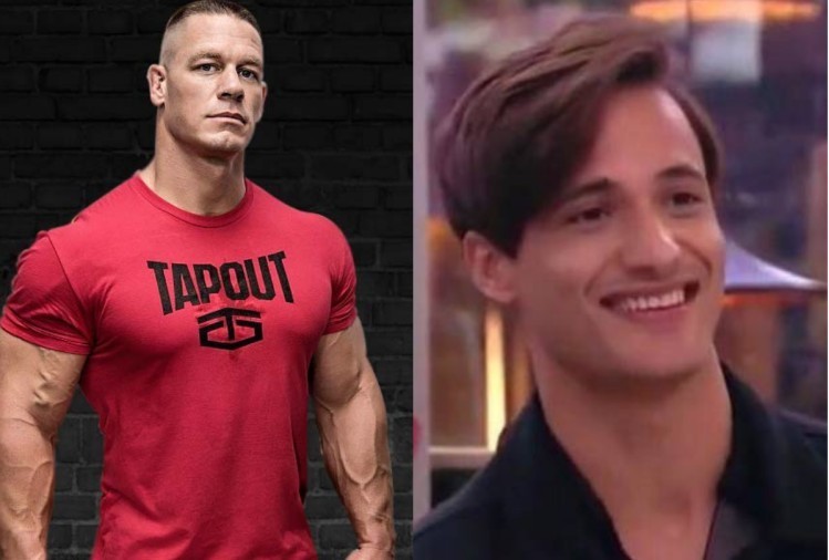 John Cena and Asim Riaz