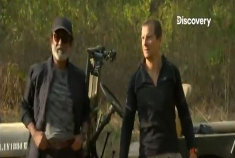 Rajinikanth, Bear Grylls