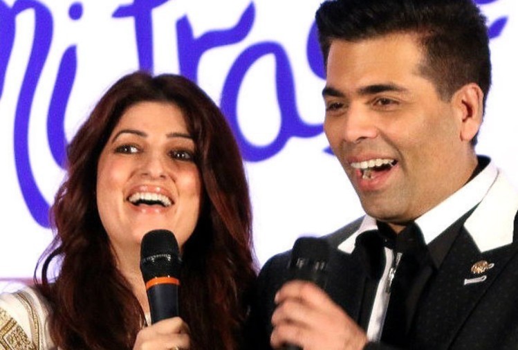 Karan Johar and Twinkle Khanna