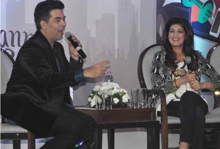 Karan Johar and Twinkle Khanna