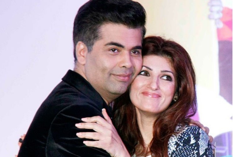 Karan Johar and Twinkle Khanna