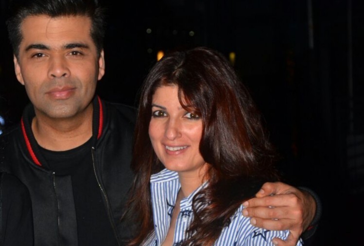Karan Johar and Twinkle Khanna