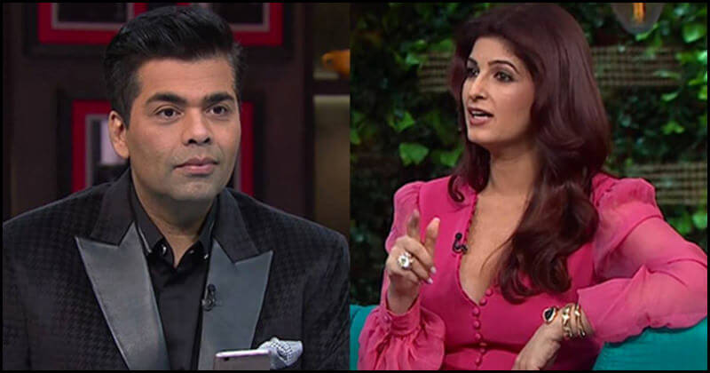 Karan Johar expresses love to Twinkle Khanna, never married after being rejected